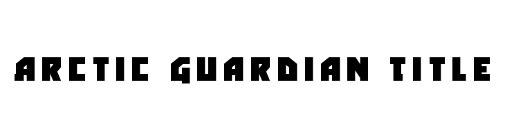 Arctic Guardian Title  Скачать бесплатные шрифты
