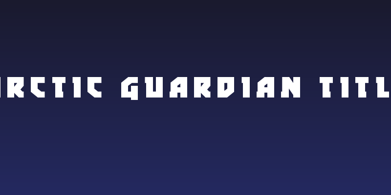 Arctic Guardian Title Social Header