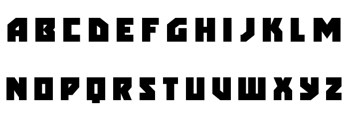Arctic Guardian Title Font LOWERCASE