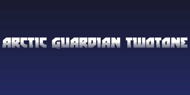 Arctic Guardian Twotone Social Header