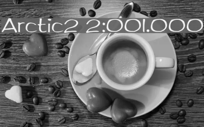 Arctic2 2:001.000 Font examples