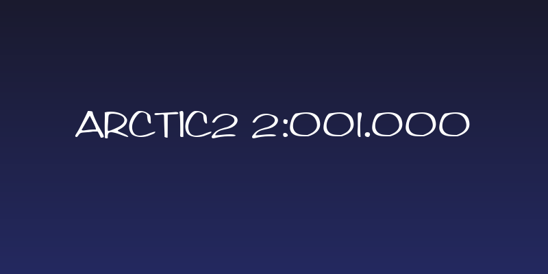 Arctic2 2:001.000 Social Header