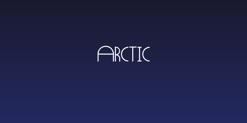 Arctic Social Header
