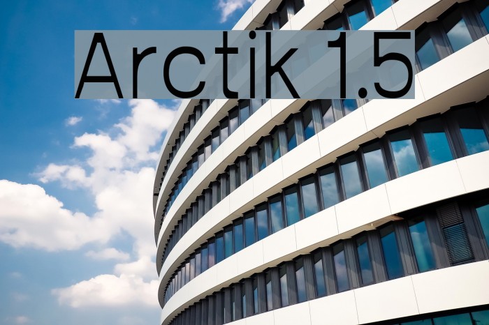 Arctik 1.5 Fuentes examples