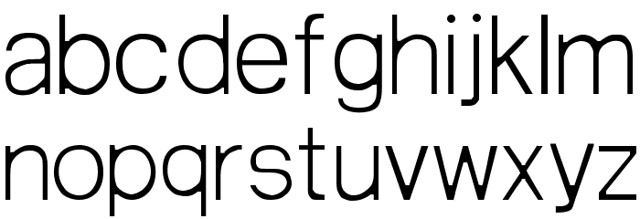 Arctik 1 Font LOWERCASE