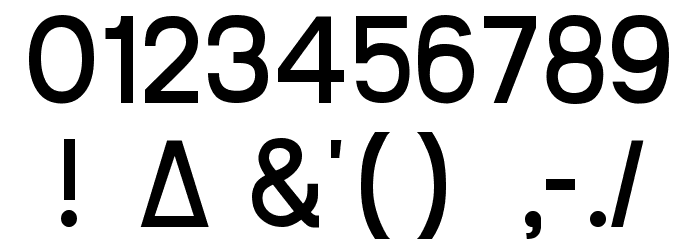 Arctik 3 Font OTHER CHARS