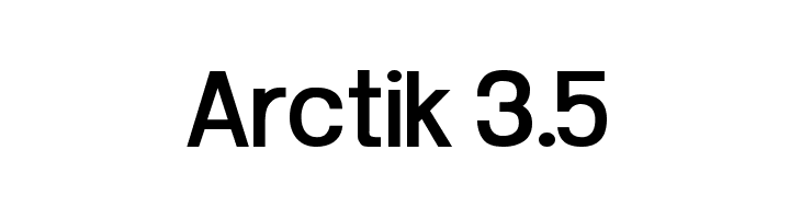 Arctik 3.5 Fonte