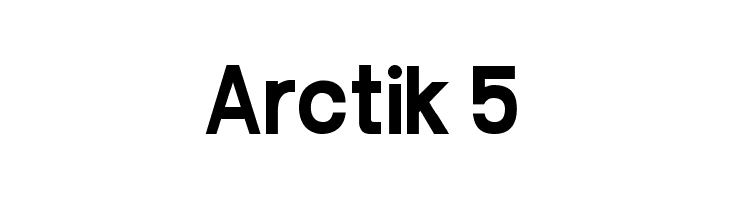 Arctik 5 Font