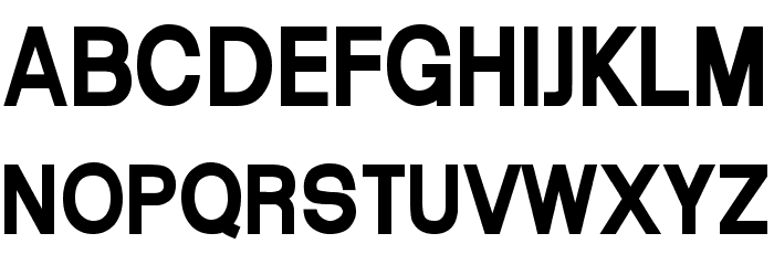 Arctik 5 Font UPPERCASE
