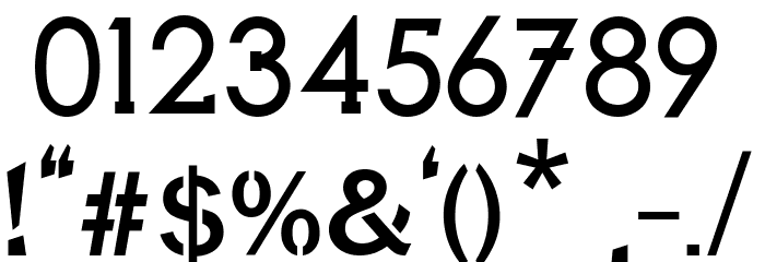 Arcturus Font OTHER CHARS