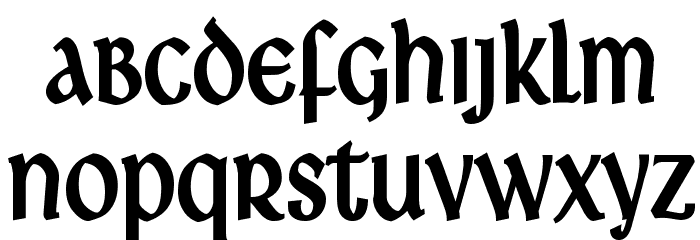 Ardagh 字体 小写