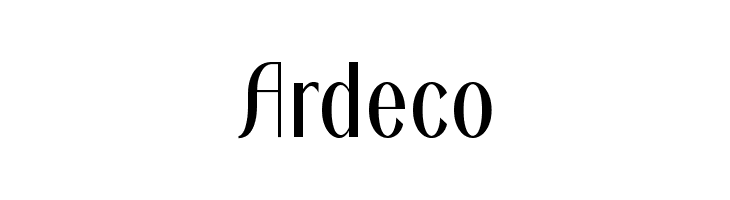 Ardeco Font - FFonts.net