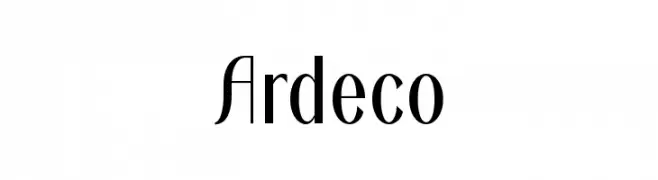 Ardeco  font caratteri gratis