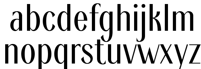 Ardeco Font LOWERCASE