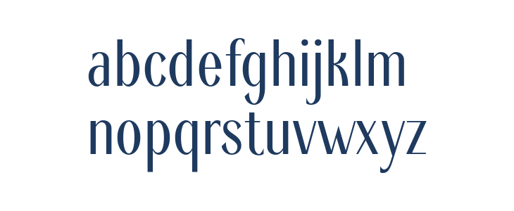 Ardeco Lowercase