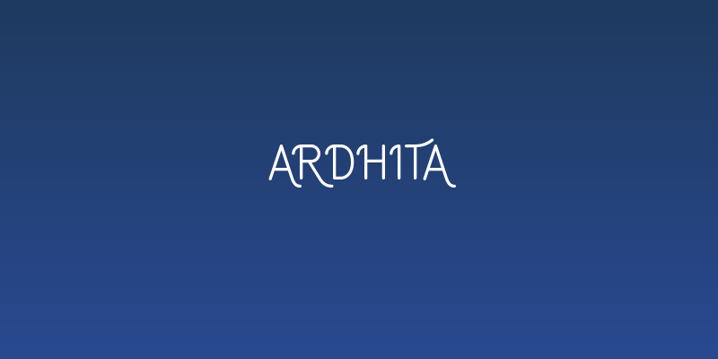 Ardhita Social Header