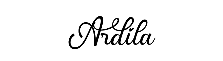 Ardila  नि: शुल्क फ़ॉन्ट्स डाउनलोड