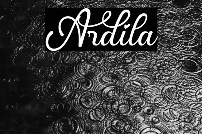 Ardila Font examples