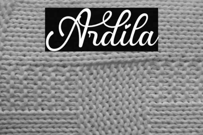 Ardila Font examples