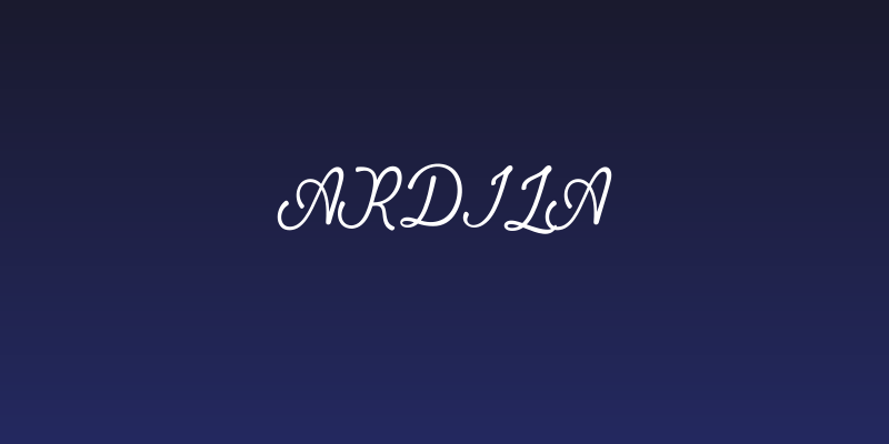 Ardila Social Header