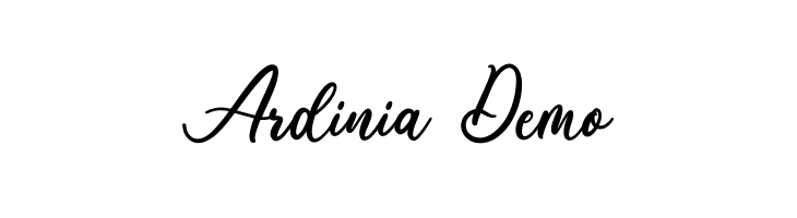 Ardinia Demo  Frei Schriftart Herunterladen