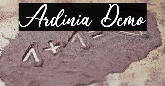 Ardinia Demo Example 3