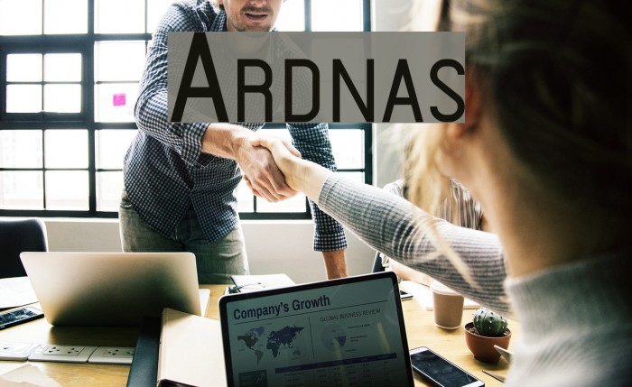 Ardnas Font examples