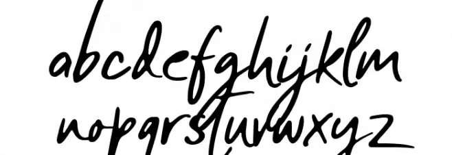 Ardolint Tijza Font LOWERCASE