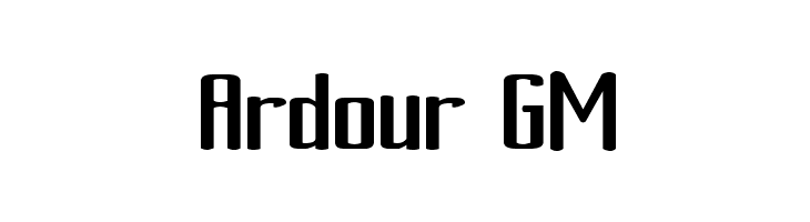 Ardour GM フォント