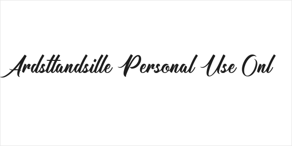 Ardsttandsille Personal Use Onl Logo