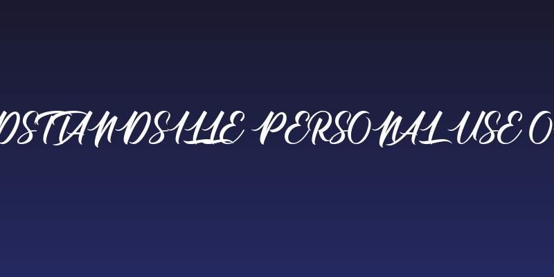 Ardsttandsille Personal Use Onl Social Header