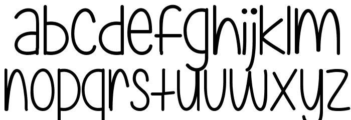 Are You Freakin' Serious Font LOWERCASE