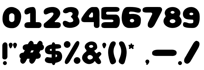 Are You Kitten Me Font OTHER CHARS