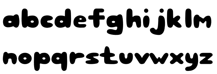 Are You Kitten Me Font LOWERCASE