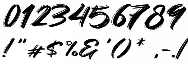 Are You Okay Font OTHER CHARS