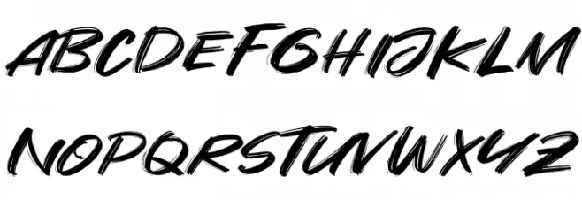 Are You Okay Schriftart Groß