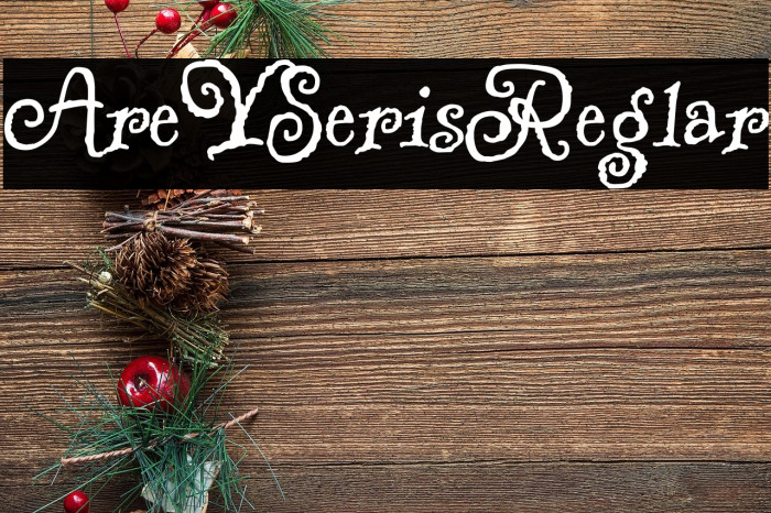 Are You Serious Regular Example 1