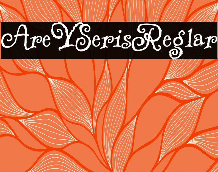 Are You Serious Regular Example 2