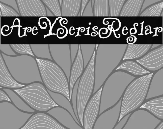 Are You Serious Regular Example 2