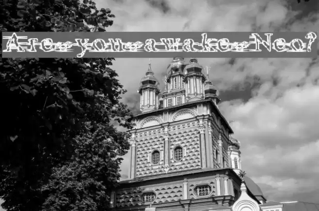 Are you awake Neo? Font examples