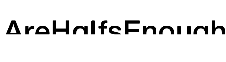 AreHalfsEnough  Frei Schriftart Herunterladen