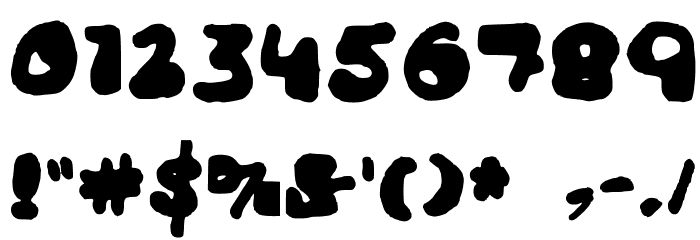 Area 51 UFO Alien Greeting Font OTHER CHARS