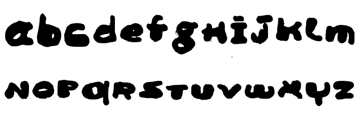 Area 51 UFO Alien Greeting Font LOWERCASE