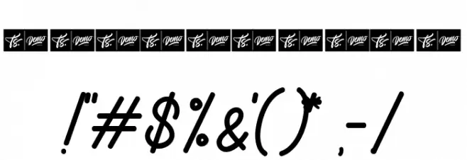 Arealand Font OTHER CHARS