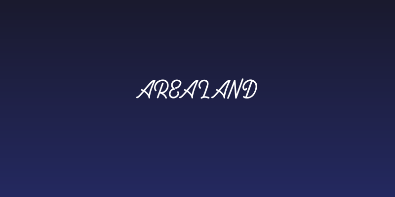 Arealand Social Header
