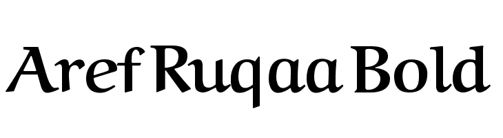 Aref Ruqaa Bold  font caratteri gratis