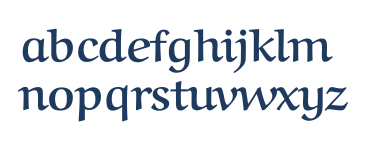 Aref Ruqaa Bold Lowercase