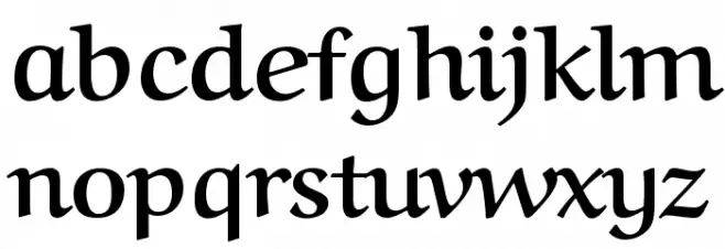 Aref Ruqaa Bold 字体 小写