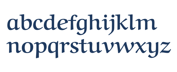 Aref Ruqaa Ink Bold Lowercase