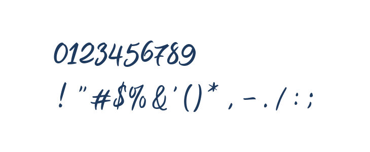 Aremoin Regular Other Characters